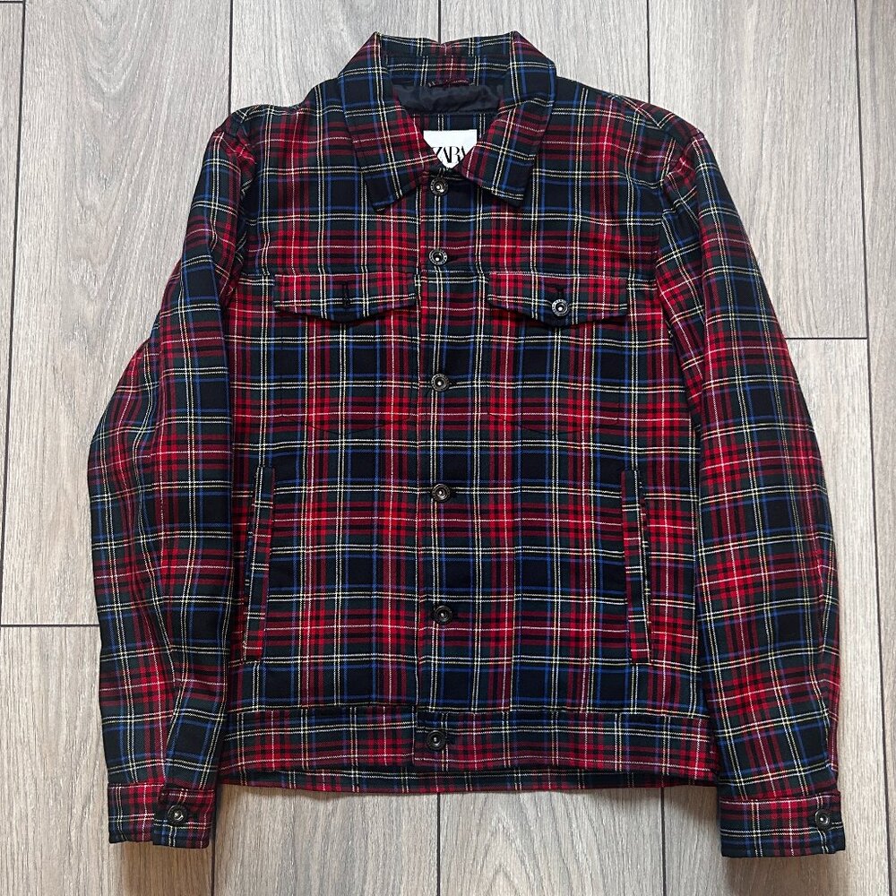 Zara Plaid Jacket